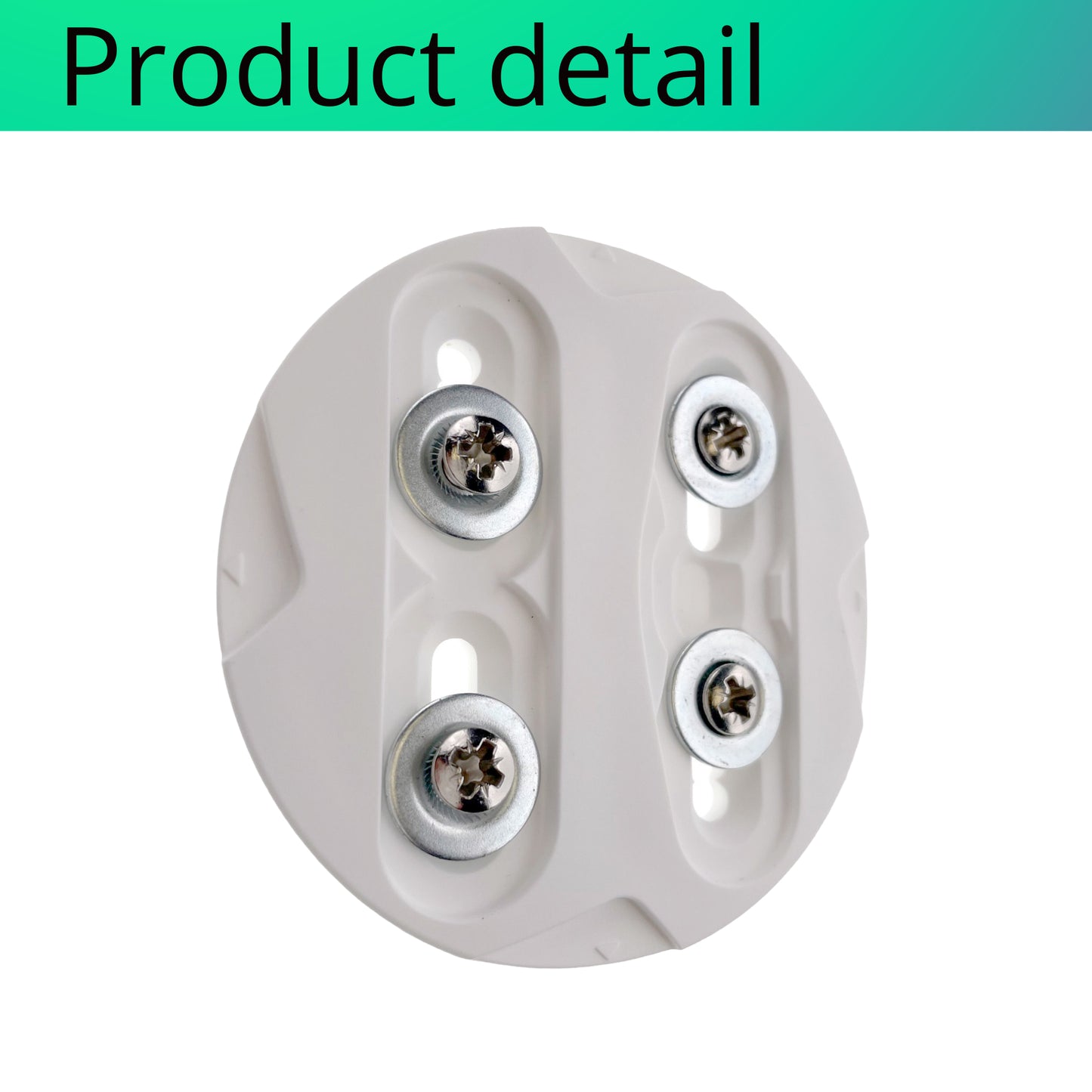 Snowboard binding disc set with screws 2discs and 8screws - Arkersport