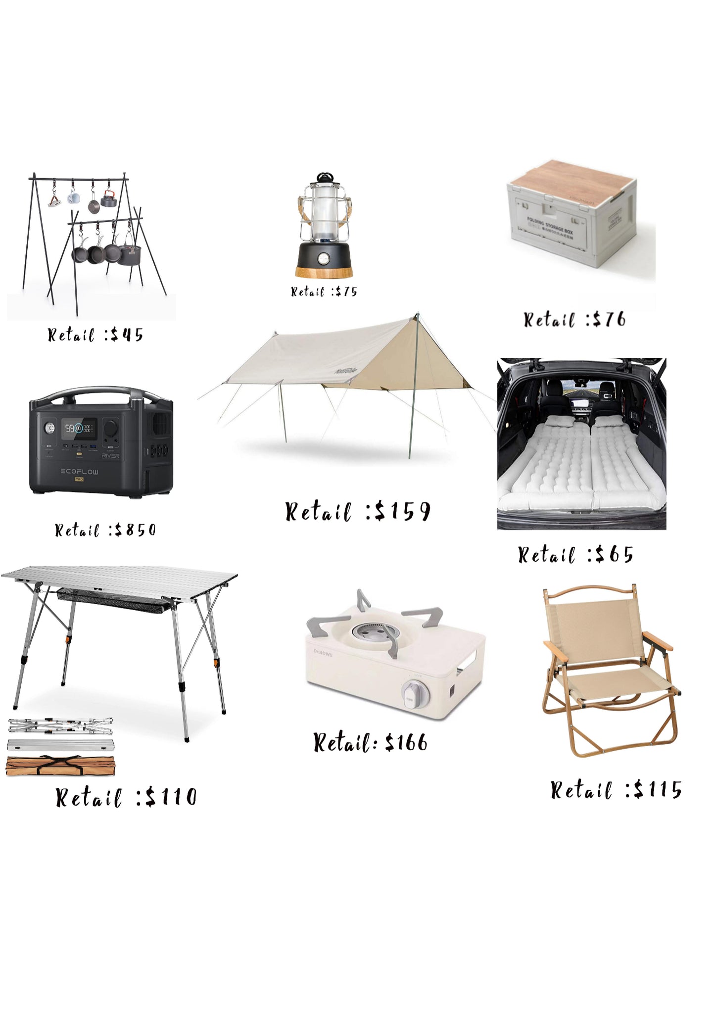 Camping Gear Rental - Arkersport