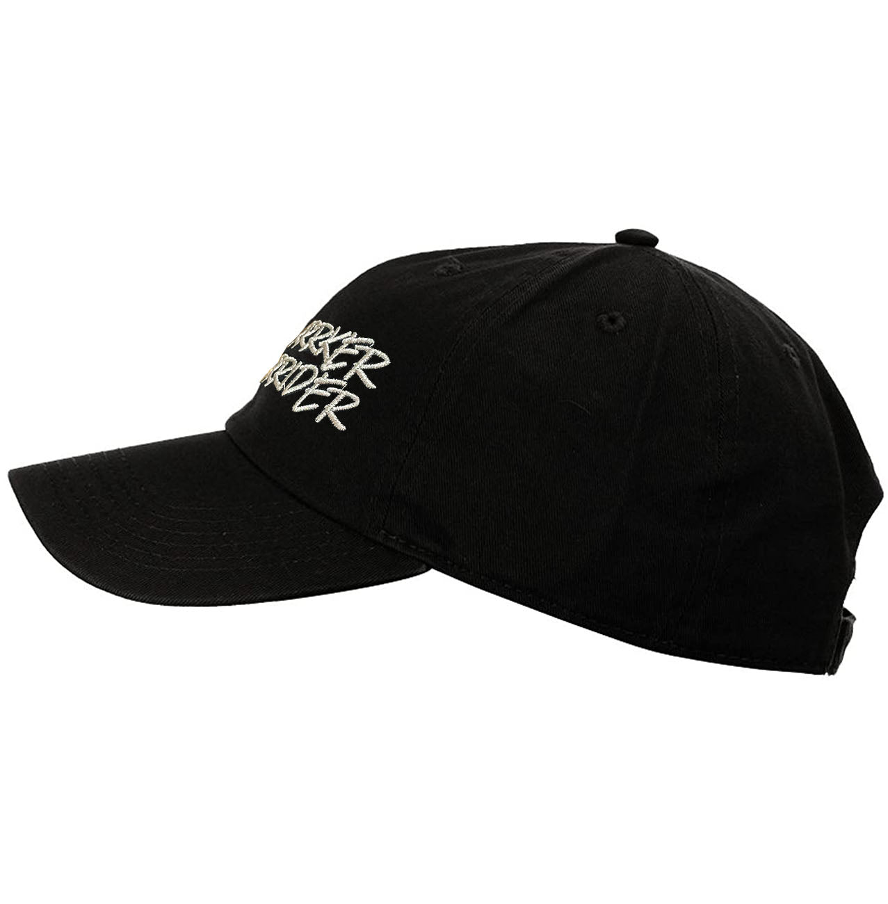100% organic cotton baseball cap, RRRKER RRRIDER embroidery - Arkersport