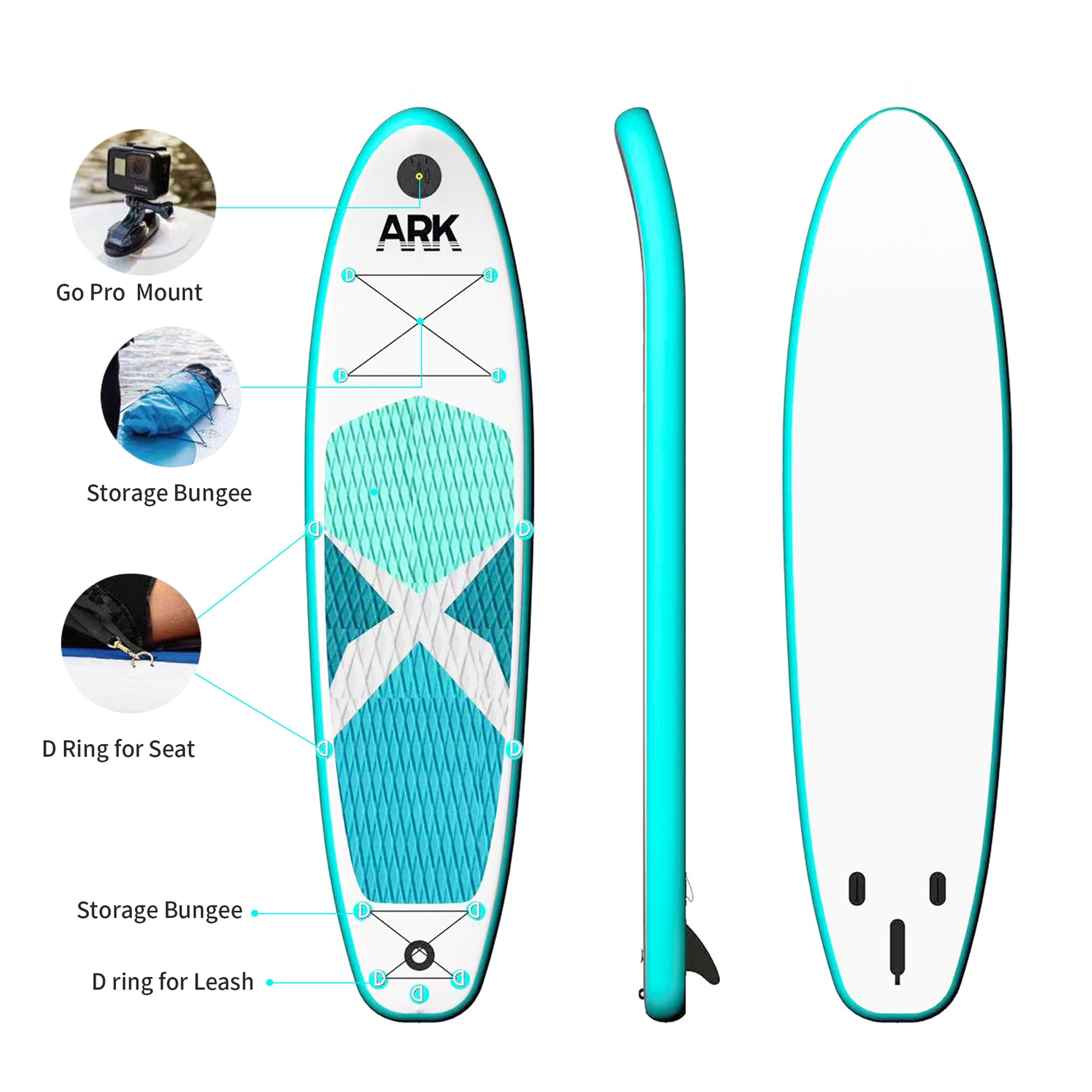 ARKER SUP-10.5' 32" 6" Inflatable paddle board - Arkersport