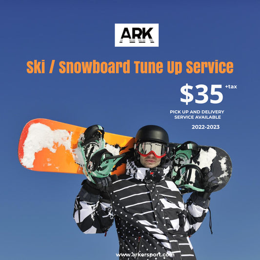 Arkersport ski or snowboard tune up service - Arkersport